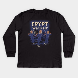 Crypt Walkin' Kids Long Sleeve T-Shirt